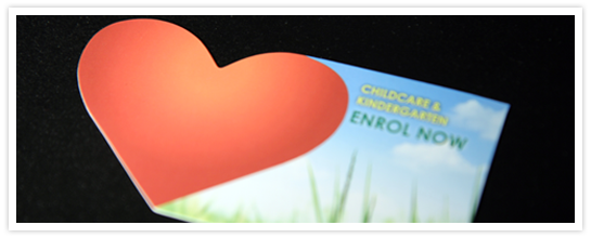 Die-cut Business Cards