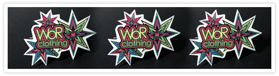 Clear Vinyl ( Transparent ) Stickers